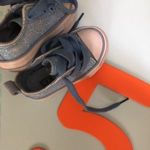 Toddler size 5 - glitter shoes